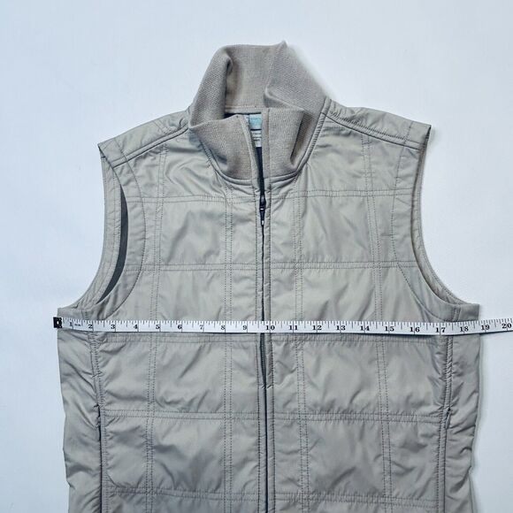 Patagonia Water Girl Outdoor Full Zip Vest Tan Brown Women's Sz Small - Picture 10 of 11